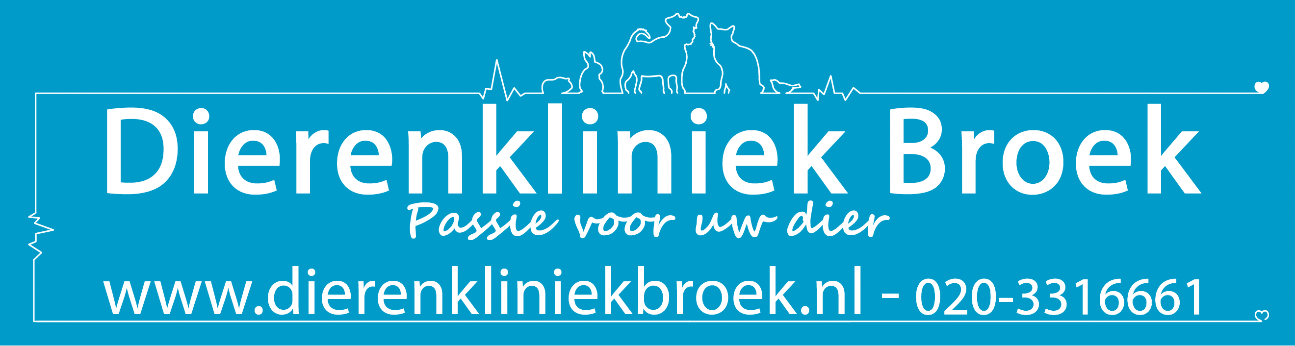 Nieuwe Sponsor : Dierenkliniek Broek